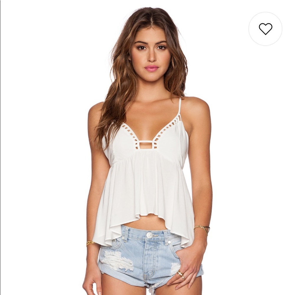 WYLDR Sunset Top in White